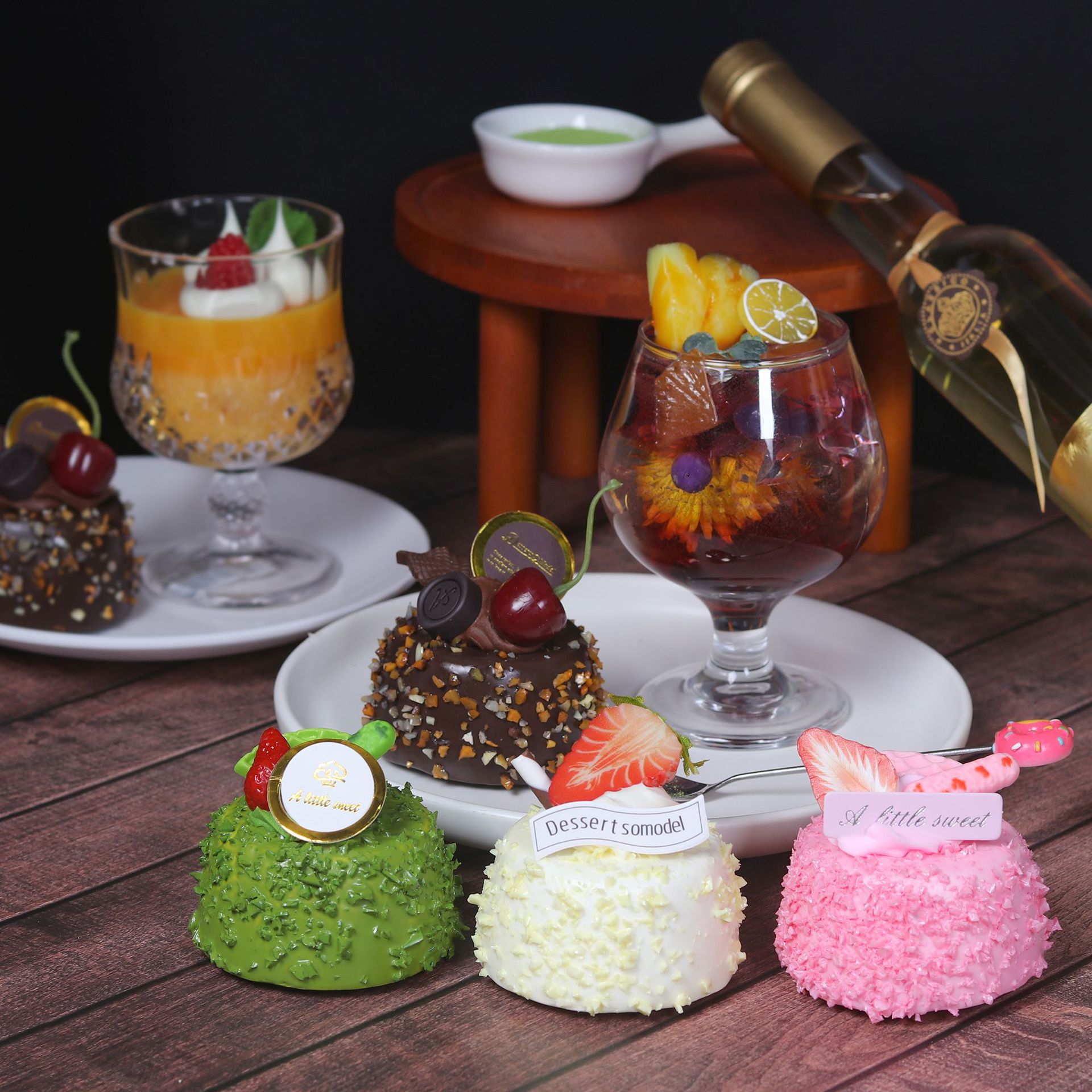 Photography Pro - 1PC Artificial Mousse Cake Dessert Fake