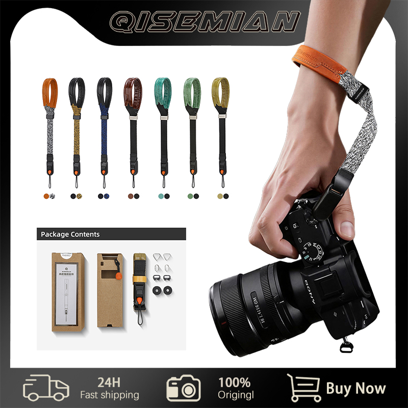 Photography Zone System - Camera Wrist Strap, Adjustable Quick-Release Shoulder