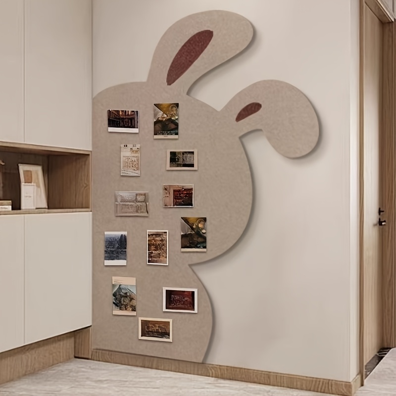 Photography Class - Cute Bunny Felt Wall Sticker Photo