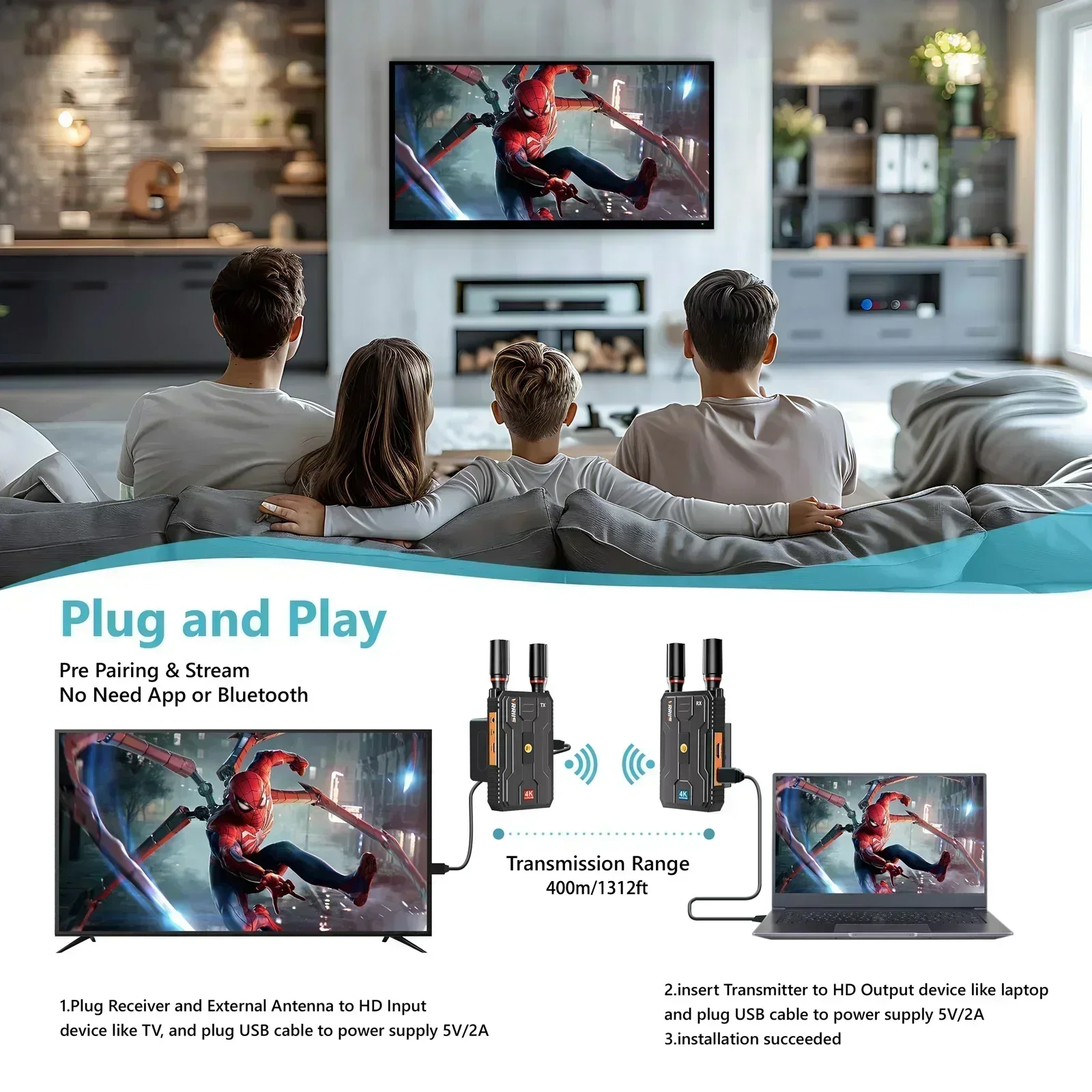 Photography Unit - Vrriis WL097 PRO 4K Wireless Audio