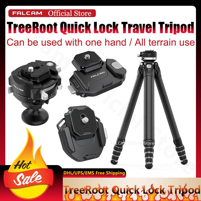 Photography Zone System - Falcam Treeroot Quick Lock Travel Tripod