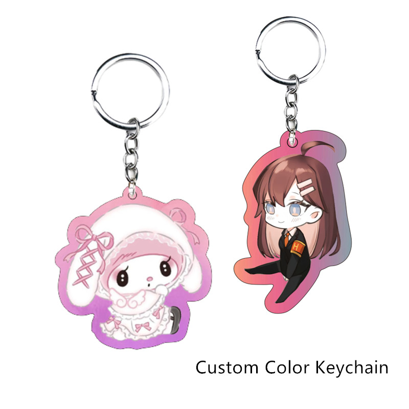 Photography Class - Custom Colorful Acrylic Key Chain Cute