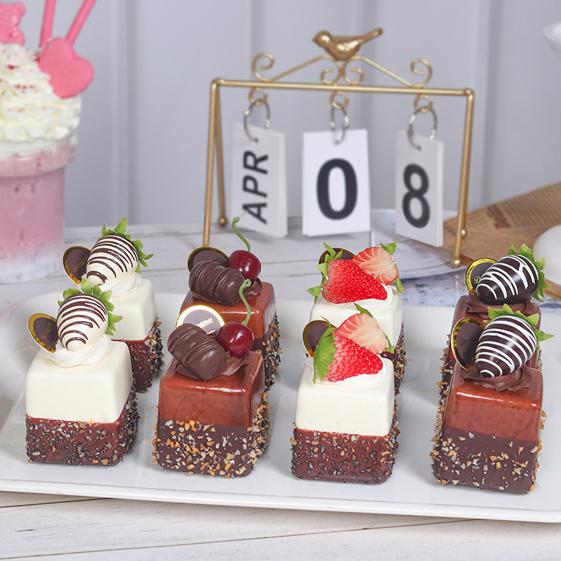 Photography Pro - 1PC Artificial Fruit Cake Biscuit Fake