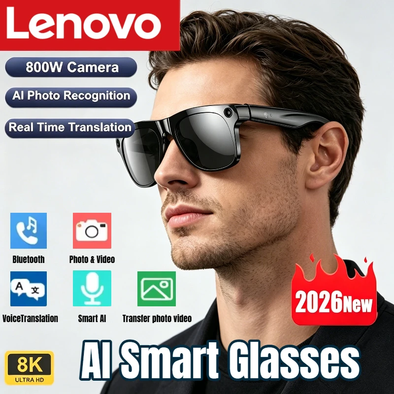 Photography Unit - Lenovo AI Smart Glasses 8K HD