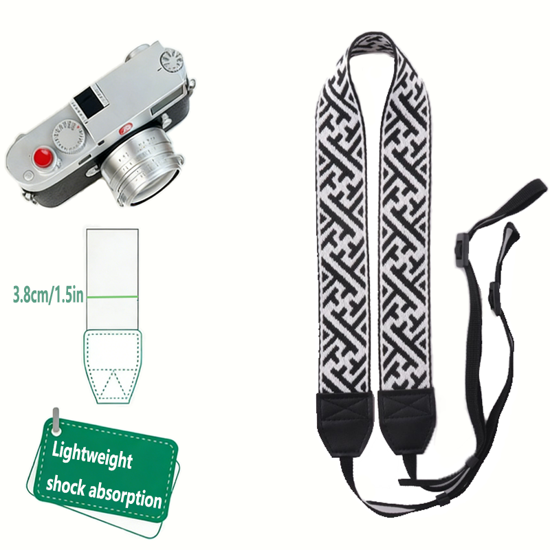 Portable Camera Strap Adjustab - Camera Strap Leather ulasan dan harga