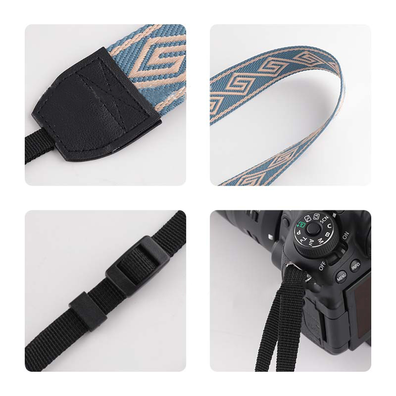 Portable Camera Strap Adjustab - Camera Strap Leather ulasan dan harga