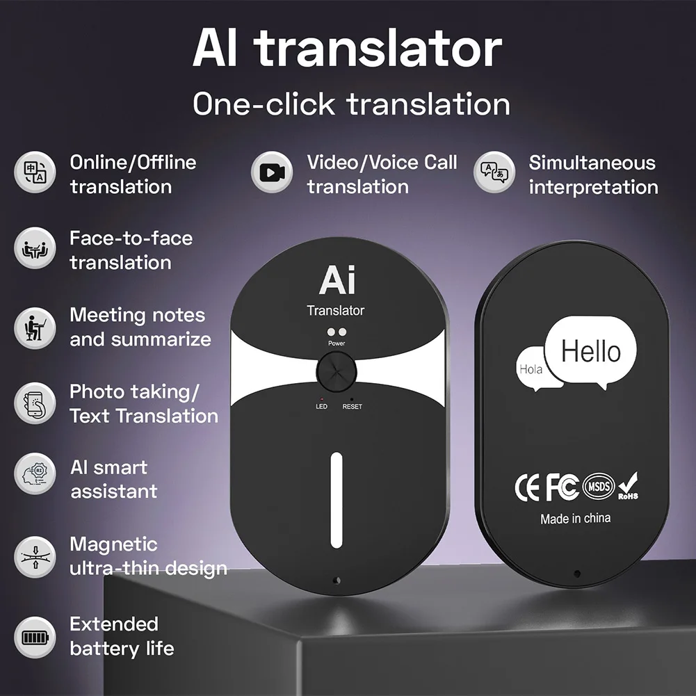 AI Language Translator Device  - Photography With Ai ulasan dan harga