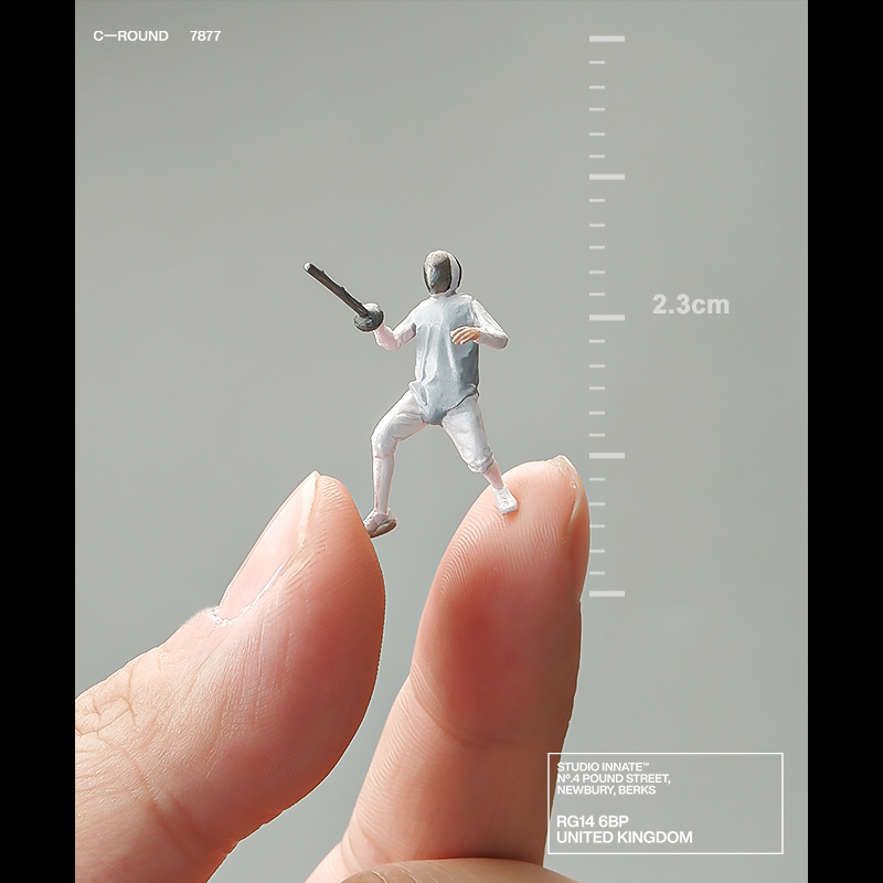 Resin 3D Print  1/64 Fencing C - Photography Competition ulasan dan harga