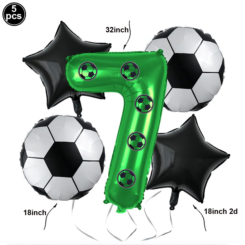 7th Birthday Soccer Party Deco - Photography Awards ulasan dan harga