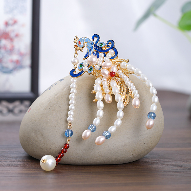 Vintage Hanfu Hairpin With Fau - Photography Vintage Style ulasan dan harga