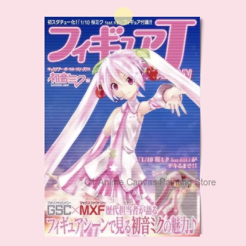 1pc frameless Hatsune Miku Ani - Photography Class ulasan dan harga