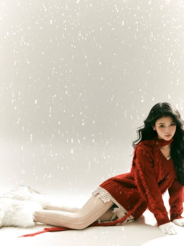 2025 New Red Sweater Art Photo - Photography Of The Year ulasan dan harga