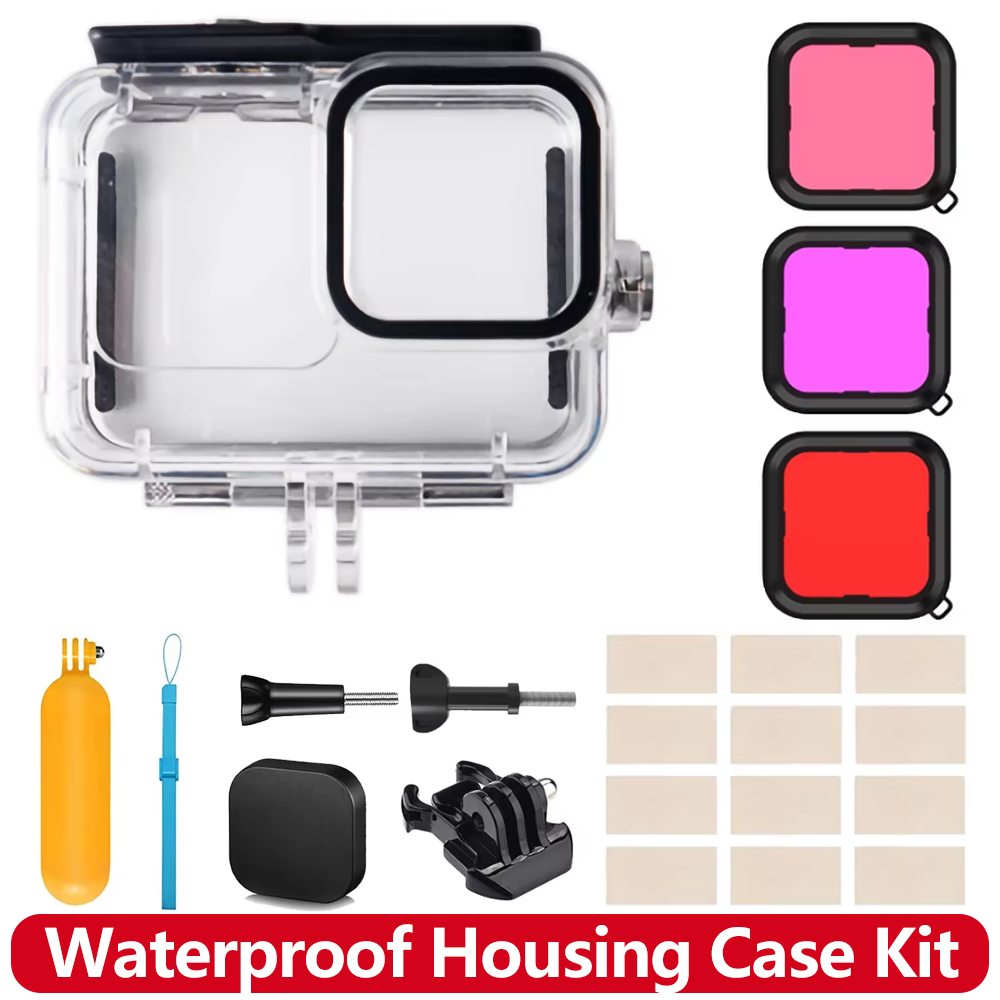 Waterproof Housing Case for Go - Gopro Action Camera Hero 12 Black ulasan dan harga