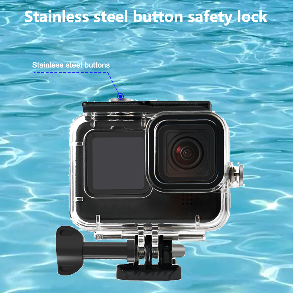Waterproof Housing Case for Go - Gopro Action Camera Hero 12 Black ulasan dan harga