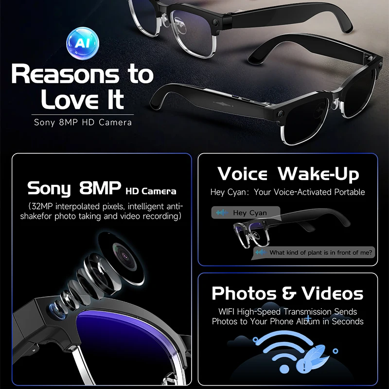 W630 HeyCyan AI Voice Wake-Up  - Photography Unit ulasan dan harga