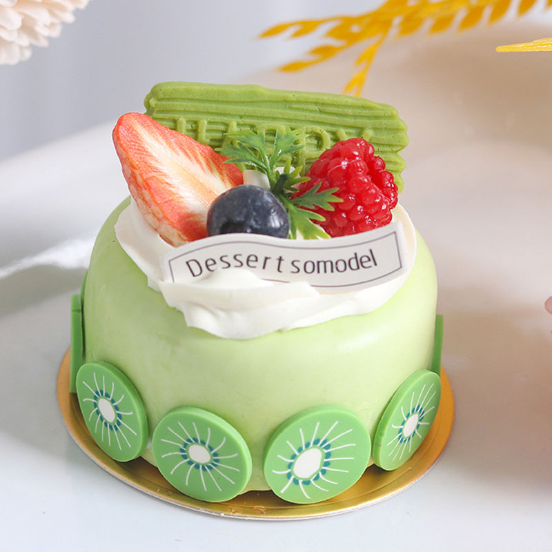 1PC Artificial Cake Dessert Fa - Photography Pro ulasan dan harga