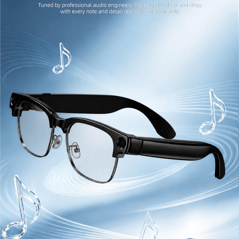 Half Frame Smart Glasses With  - Photography Framing ulasan dan harga