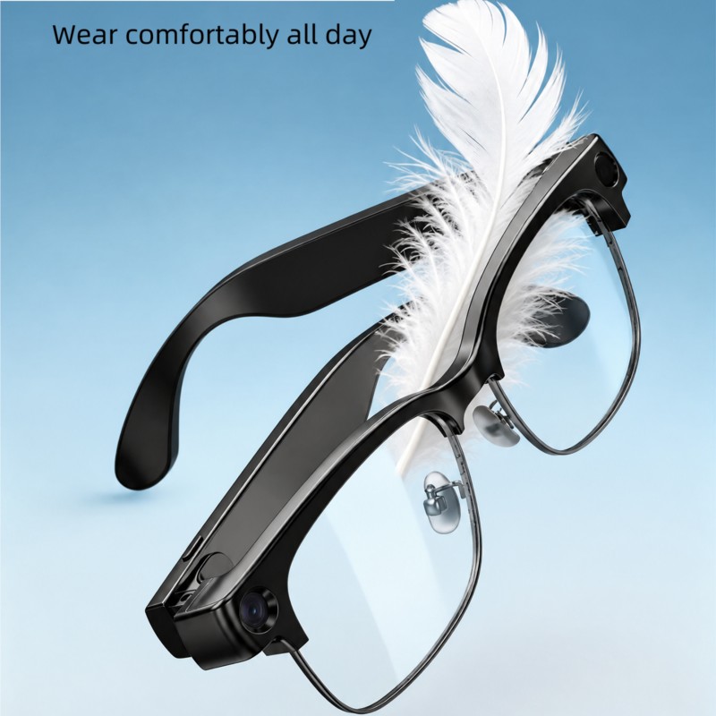 Half Frame Smart Glasses With  - Photography Framing ulasan dan harga