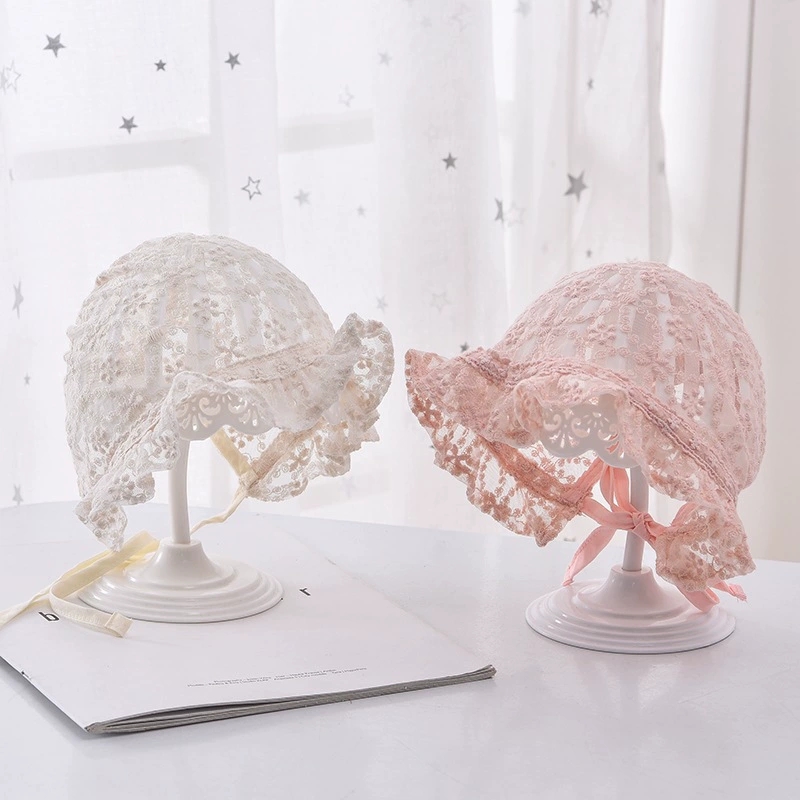 Baby Girl Lace Court Bonnet Ne - Photography Vintage Style ulasan dan harga