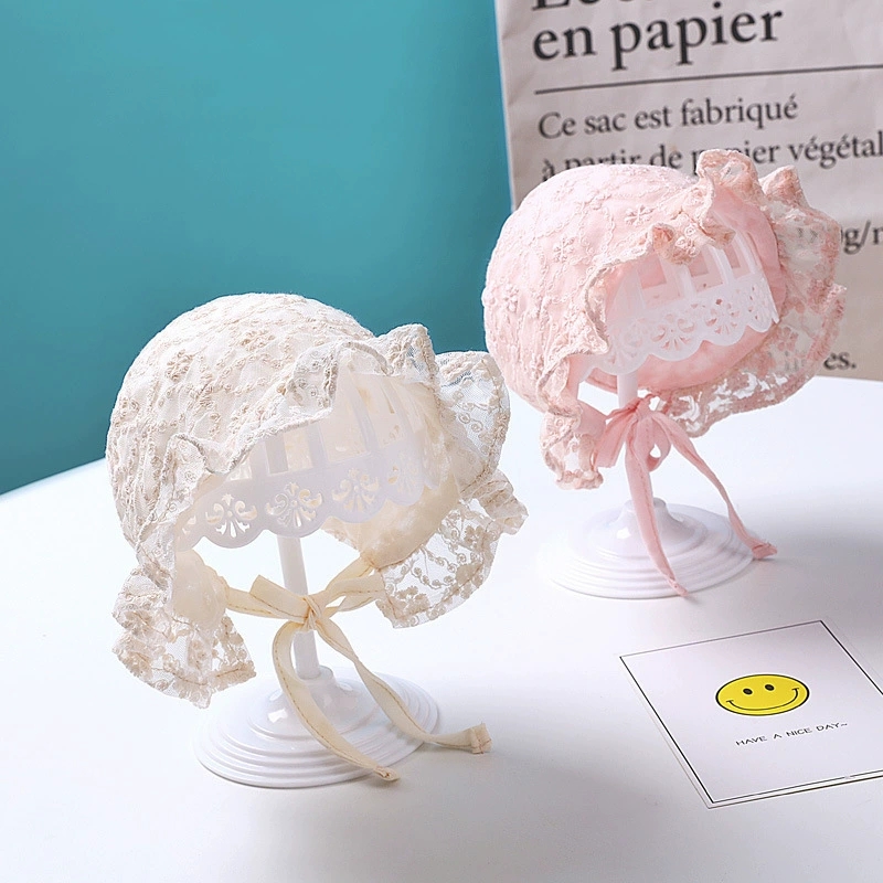 Baby Girl Lace Court Bonnet Ne - Photography Vintage Style ulasan dan harga
