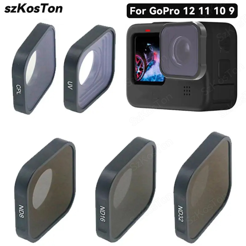 UV CPL ND8 ND16 ND32 Filter fo - Gopro Action Camera Hero 12 Black ulasan dan harga