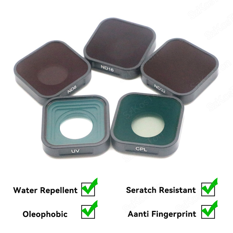 UV CPL ND8 ND16 ND32 Filter fo - Gopro Action Camera Hero 12 Black ulasan dan harga