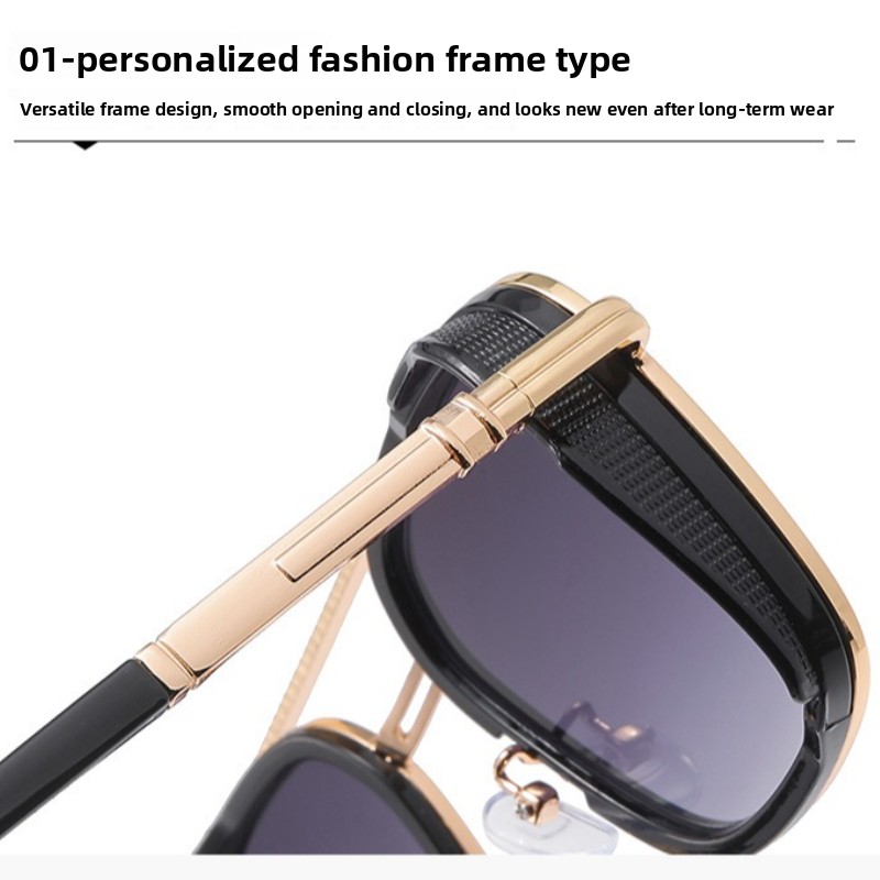 Retro Oval-framed Sunglasses M - Photography Framing ulasan dan harga