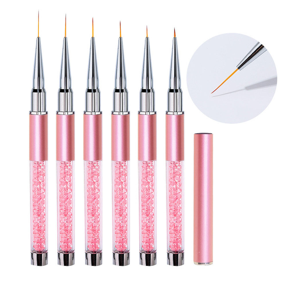 6pcs/Set Acrylic French Stripe - Photography Technique ulasan dan harga