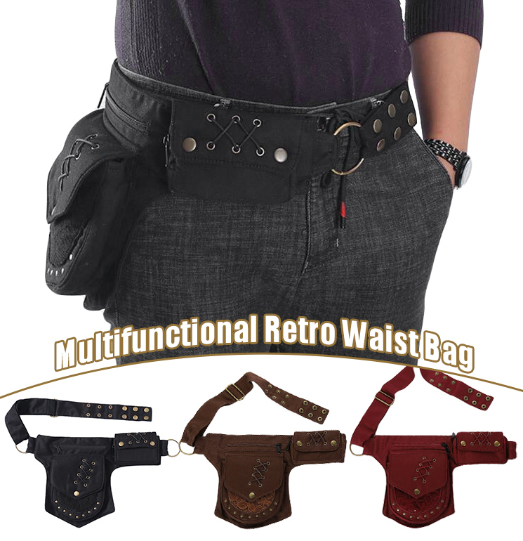 Women Vintage Fanny Pack Tacti - Photography Vintage Style ulasan dan harga