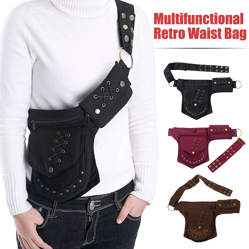 Women Vintage Fanny Pack Tacti - Photography Vintage Style ulasan dan harga