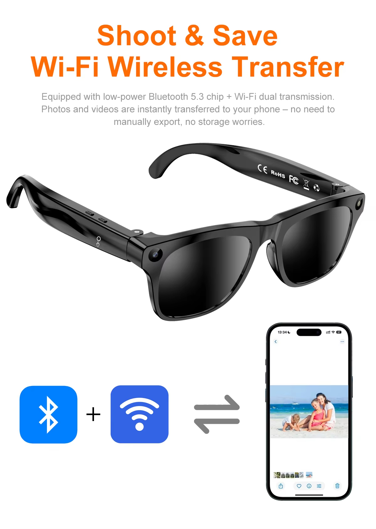 Lenovo Smart AI Glasses 800W H - Photography With Ai ulasan dan harga