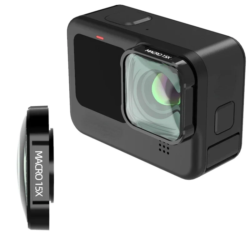 Macro 15X HD Lens Filter for G - Gopro Action Camera Hero 12 Black ulasan dan harga