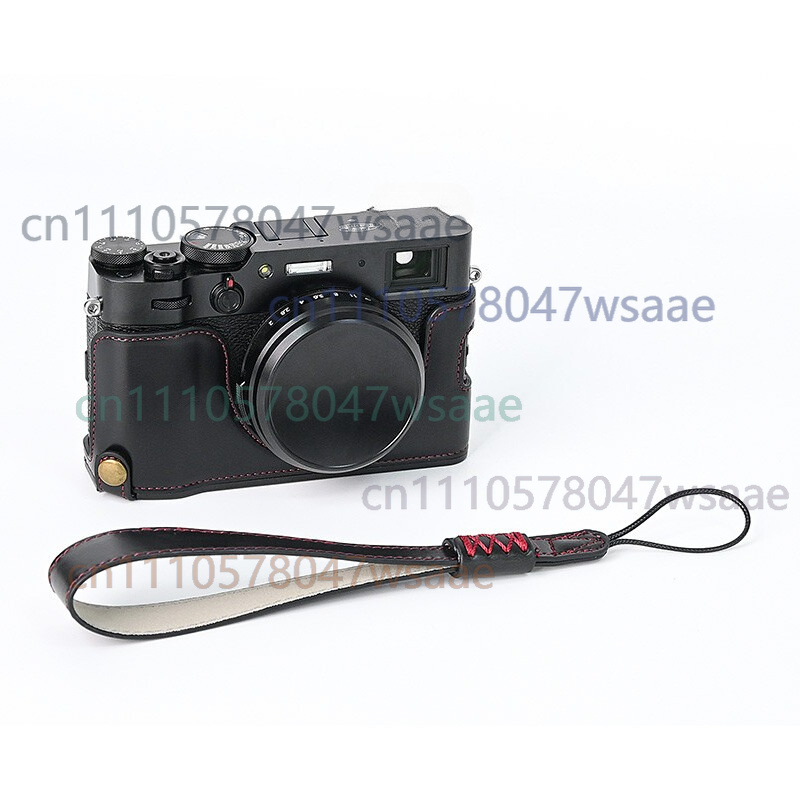 1PCS Leather Half Case for FUJ - Camera Strap Leather ulasan dan harga