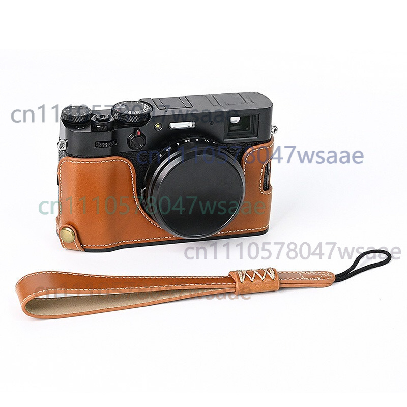 1PCS Leather Half Case for FUJ - Camera Strap Leather ulasan dan harga