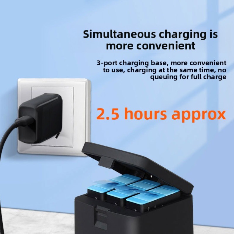 1800mAh Replacement Battery Ch - Gopro Action Camera Hero 12 Black ulasan dan harga