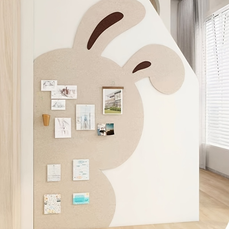 Cute Bunny Felt Wall Sticker P - Photography Class ulasan dan harga