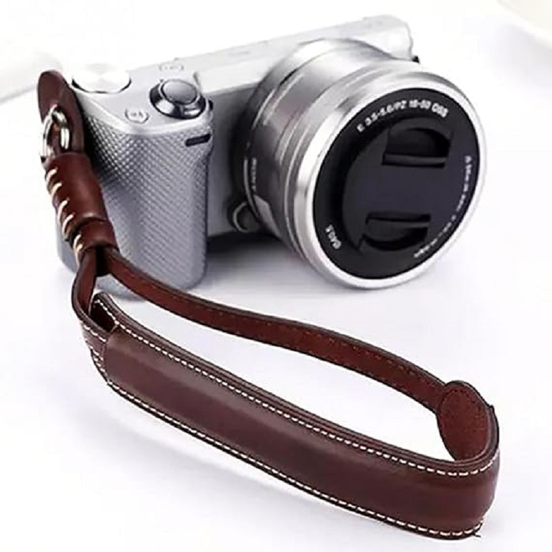 Quick Release Camera Wrist Str - Camera Strap Leather ulasan dan harga