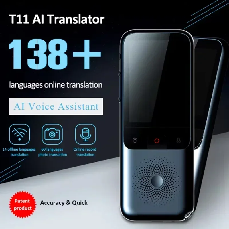 T11 Smart Translator 138 Langu - Photography With Ai ulasan dan harga