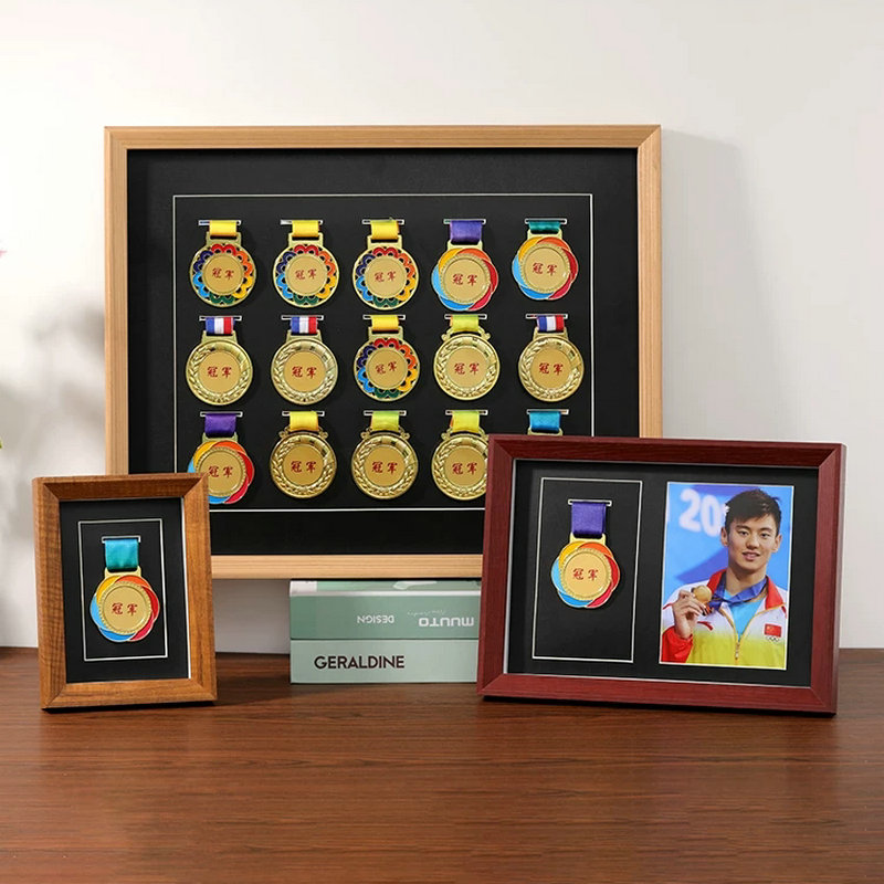 Solid Wood Medal Frame Maratho - Photography Awards ulasan dan harga