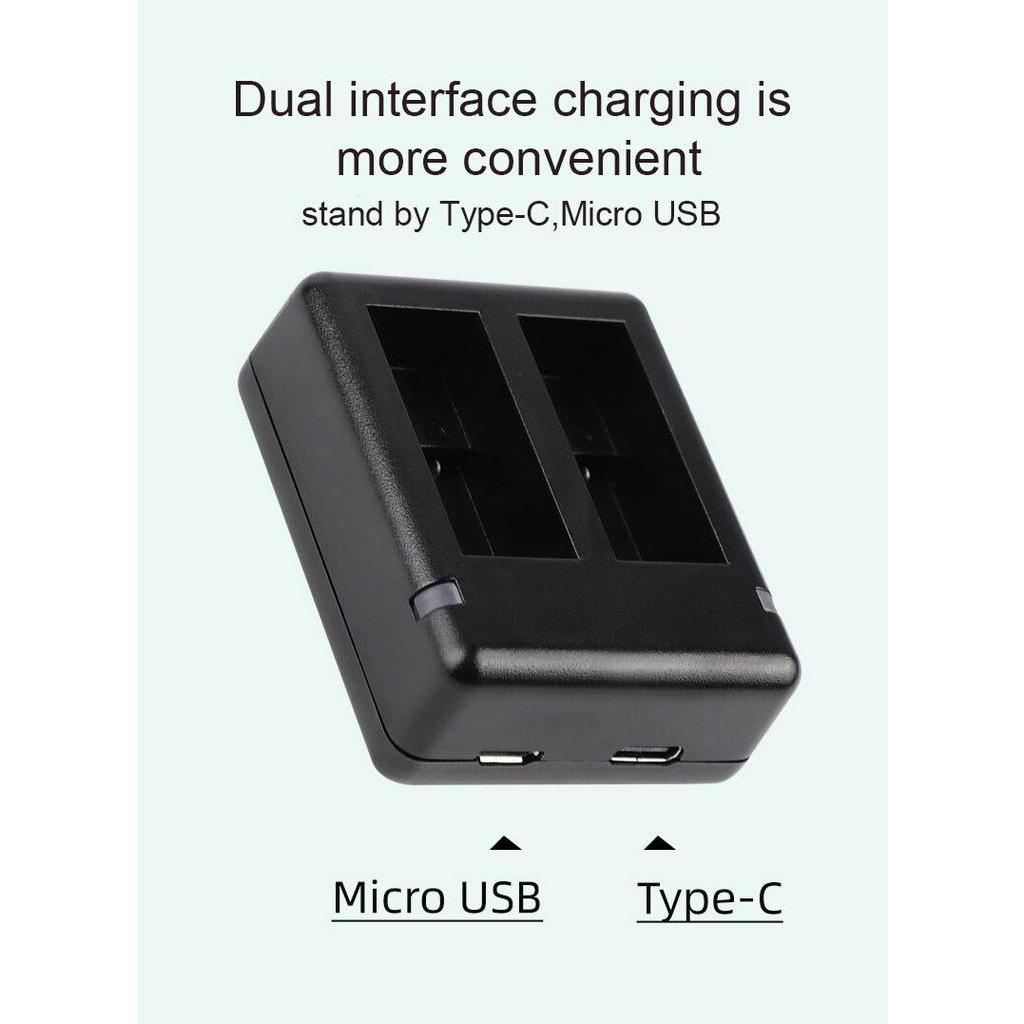Go Pro 12 Dual Battery Charger - Gopro Action Camera Hero 12 Black ulasan dan harga