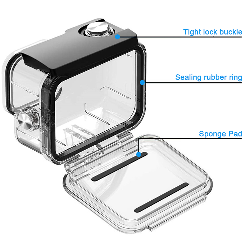 60M Waterproof Case For GoPro  - Gopro Action Camera Hero 12 Black ulasan dan harga