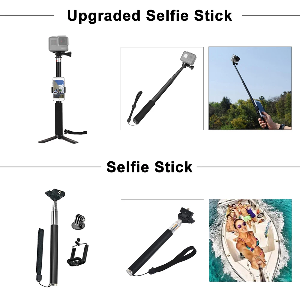 for GoPro Accessories Set for  - Gopro Action Camera Hero 12 Black ulasan dan harga