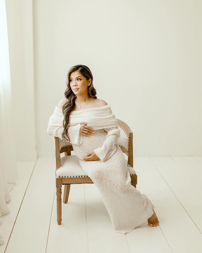 Maternity Photoshoot Dress Lon - Photography Class ulasan dan harga