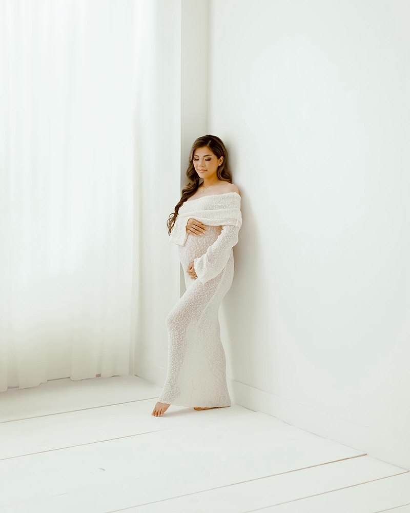 Maternity Photoshoot Dress Lon - Photography Class ulasan dan harga