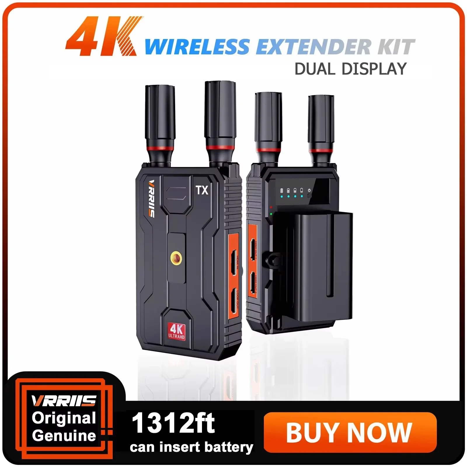 Vrriis WL097 PRO 4K Wireless A - Photography Unit ulasan dan harga