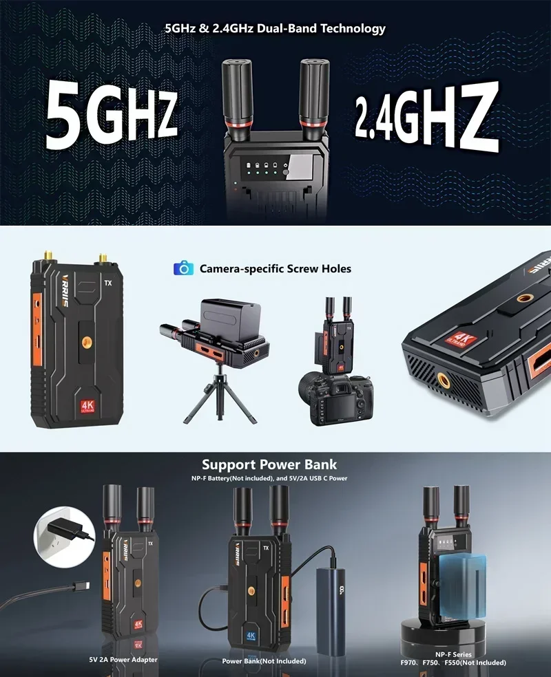Vrriis WL097 PRO 4K Wireless A - Photography Unit ulasan dan harga