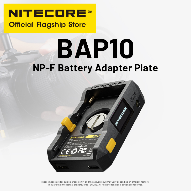 NITECORE BAP10 NP-F Battery Ad - Photography Unit ulasan dan harga