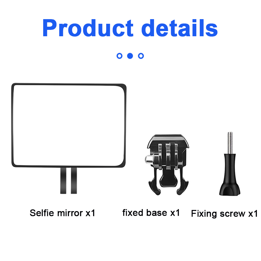 mirror refractor accessories F - Gopro Action Camera Hero 12 Black ulasan dan harga