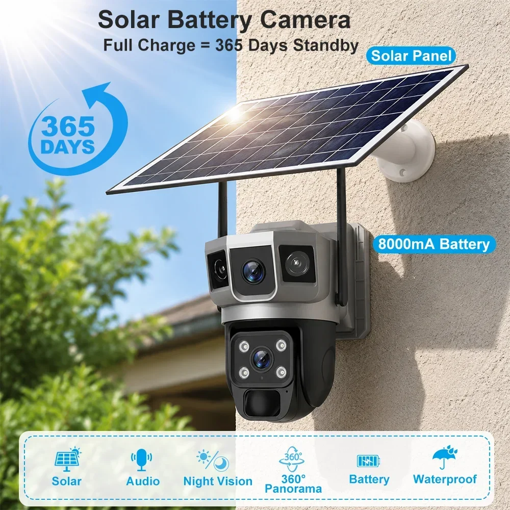 V380 4K 3 Screens 4G Camera So - Photography With Ai ulasan dan harga