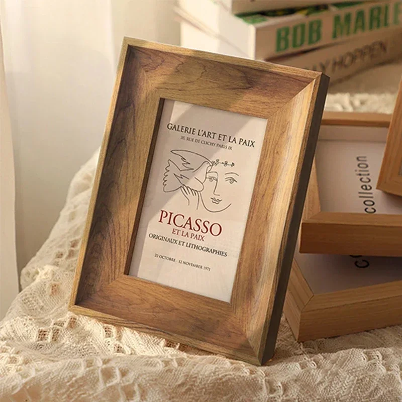 Wooden Photo Frame 5/6/7/8/10  - Photography Framing ulasan dan harga